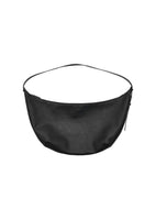 large leather cross body bag, black - Image 1
