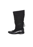 vibram linen boots, black - Image 1