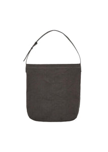 canvas shoulder bag, brown