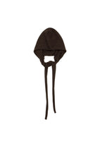 cashmere balaclava scarf, brown - Image 1