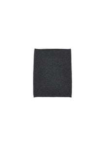 cashmere bandeau snood, charcoal