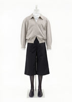 cotton scarf top, white - Image 3