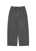 cupro banding pants, grey - Image 1