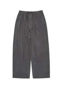 cupro banding pants, grey