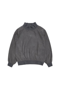 curpo ribbed pullover, grey