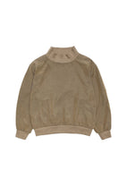 curpo ribbed pullover, khaki - Image 1