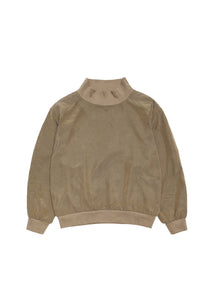 curpo ribbed pullover, khaki