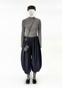 knee socks, grey hover