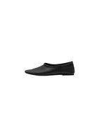 lambskin slip on loafer, black - Image 1