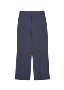 men's cotton flared pants, blue