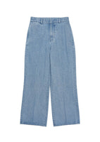 men's flared denim, light blue - Image 1