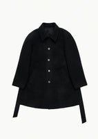 men's raglan coat, black - Image 1