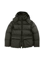 mid down puffer, brown - Image 1