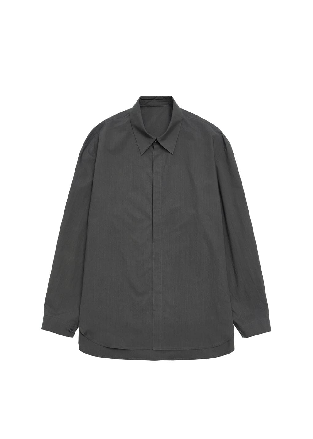 oversized shirt, grey