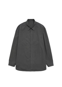 oversized shirt, grey