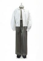 ribbed velvet knit top, beige - Image 3