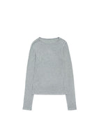 round t-shirt, grey - Image 1