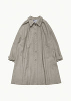 shirring coat, grey blue - Image 1
