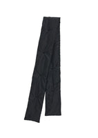 silk taffeta belt scarf, black - Image 1