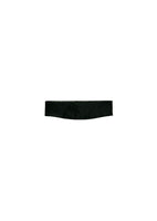 silk taffeta head band, black - Image 1