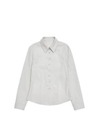 slim shirt, grey - Image 1