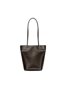 small tote bag, dark brown