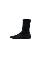 velvet socks boots, black - Image 1