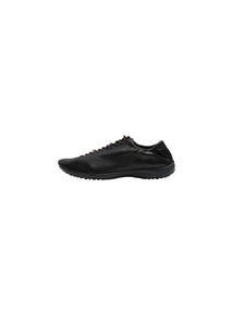 vibram lace-up sneakers, black