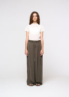 women's pleats raglan top, white - Image 2