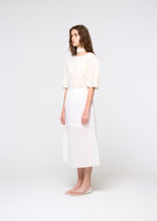 clear heeled sandal, white - Image 3