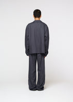 linen pocket jacket, blue - Image 4