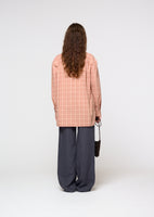 mini handmade leather net bag, brown - Image 4